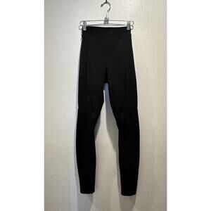 Faith Connexion Size 36 Black Neoprene Running Legging Skinny Pants Back Zipper